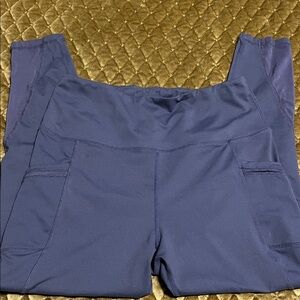 Deep purple High-Waisted Leggings